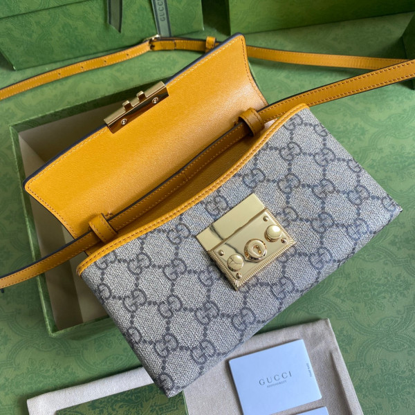 G*u*i padlock mini bag