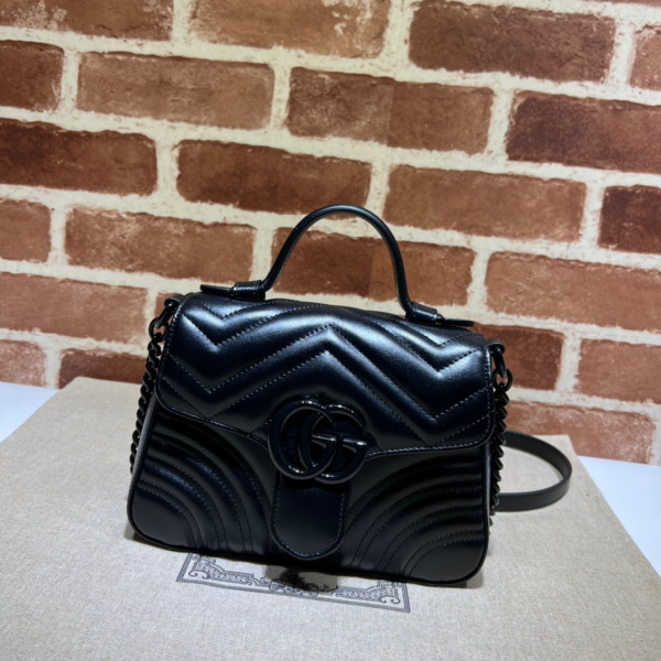 G*u*i gg marmont mini top handle bag