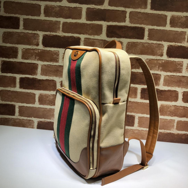 G*u*i vintage canvas backpack