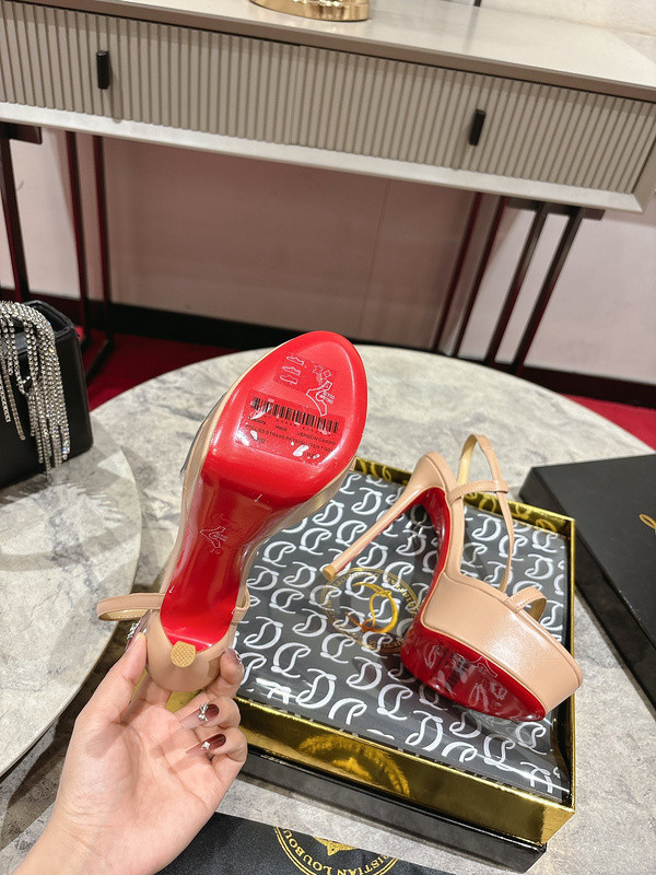 Ch**an louboutin heels sandal - 15cm