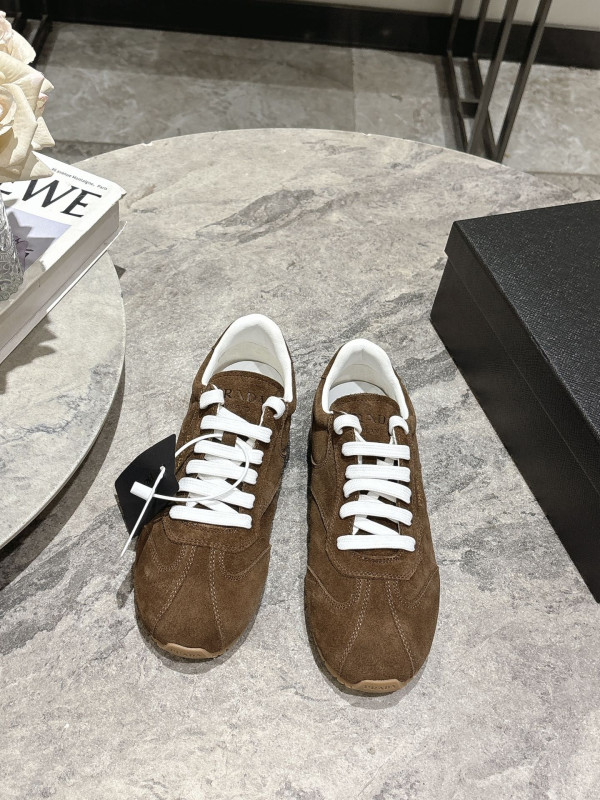 Pra*a montecarlo re-edition 2005 suede sneakers