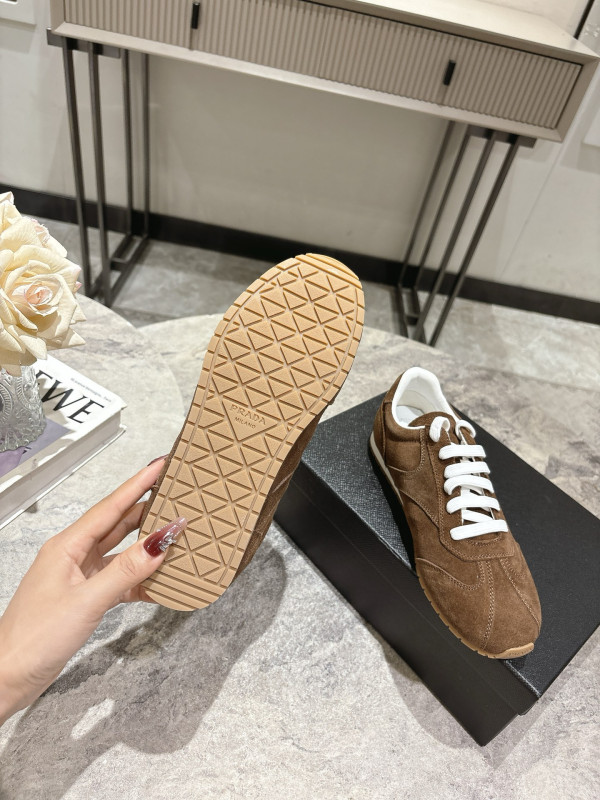 Pra*a montecarlo re-edition 2005 suede sneakers