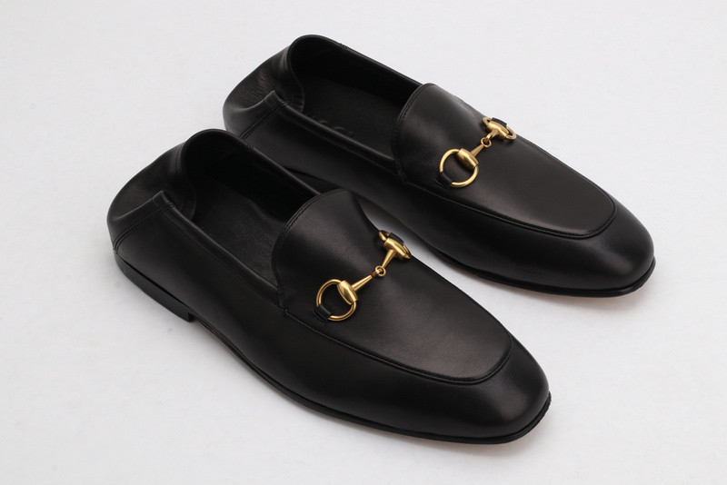 G*u*i horsebit leather loafer